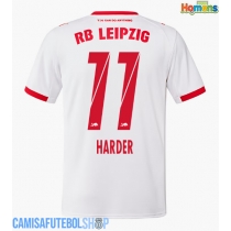 Camisa de time de futebol RB Leipzig Conrad Harder #11 Replicas 1º Equipamento 2025-26 Manga Curta
